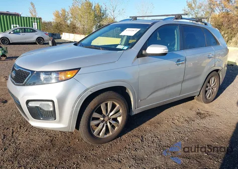 2011 Kia Sorento Sx V6 из США, поврежденный, VIN 5XYKWDA23BG093673